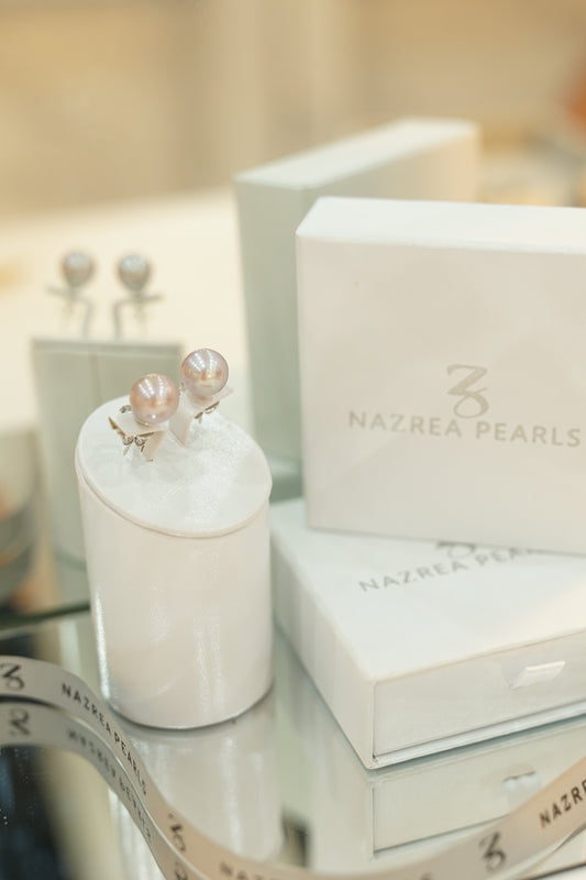 Edison 12mm stud earrings