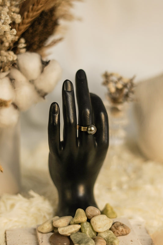 Black Pearl Ring