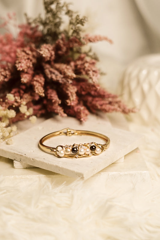 Mix Colored Pearl Bangle